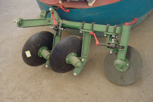 Double Plate  plough for walking tractor