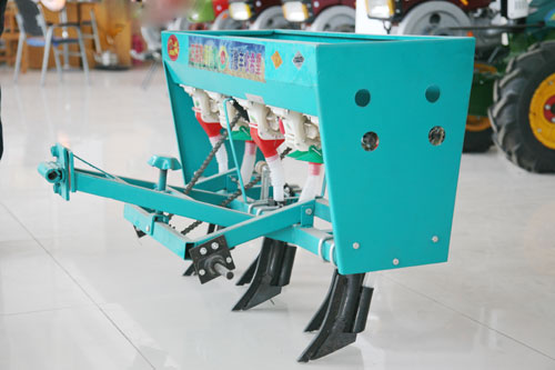 Seeder for walking tractor