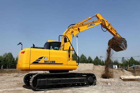 chinese excavator, MC136-9 excavator made by JCM