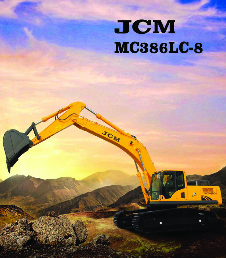 JCM MC386LC excavator JCM MC386LC excavator