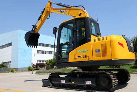 chinese excavator, MC76-9 excavator made by JCM. chinese excavator, MC76-9 excavator made by JCM.