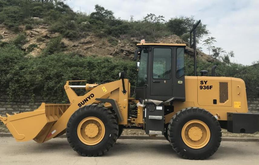 chinese wheel loader, SY936F wheel loader made by SUNYO chinese wheel loader, SY936F wheel loader made by SUNYO