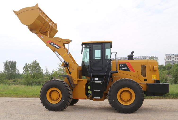 chinese wheel loader, SY956 Wheel Loader made by SUNYO