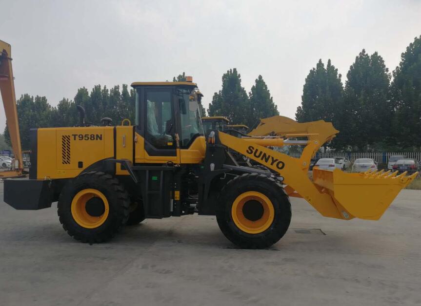 chinese wheel loader, T958N wheel loader made by SUNYO chinese wheel loader, T958N wheel loader made by SUNYO