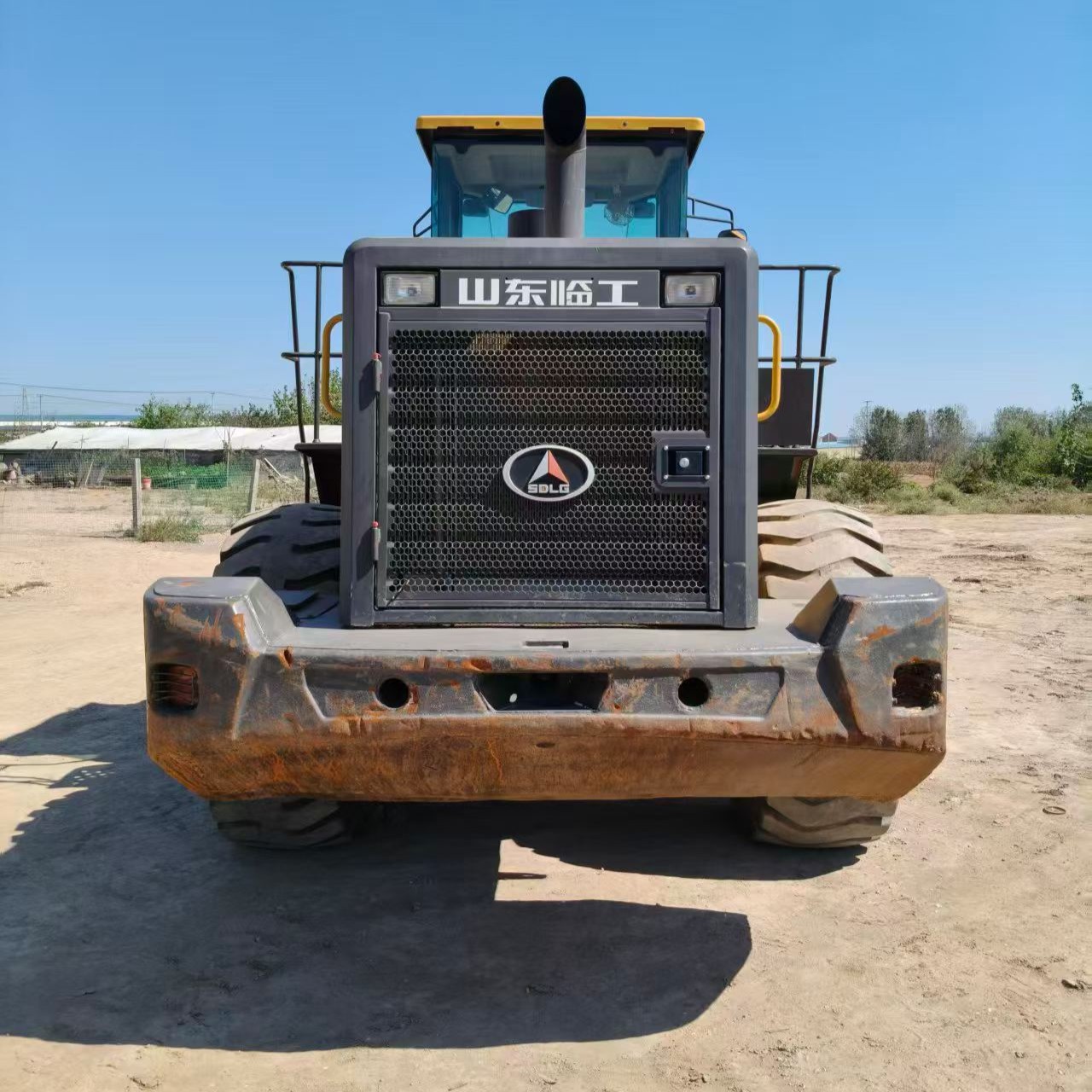 Used loader bucket