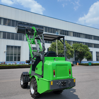SY910 Electric wheel loader working site