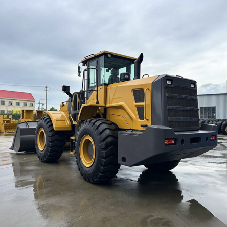 SY958 wheel loader working site